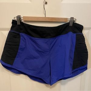 Lululemon Bright at Night running shorts